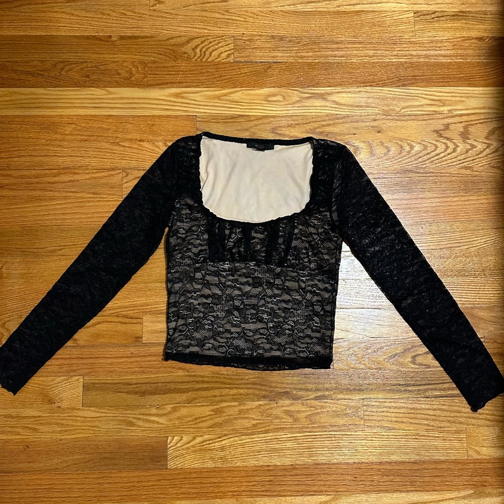 Forever 21 lace long sleeve